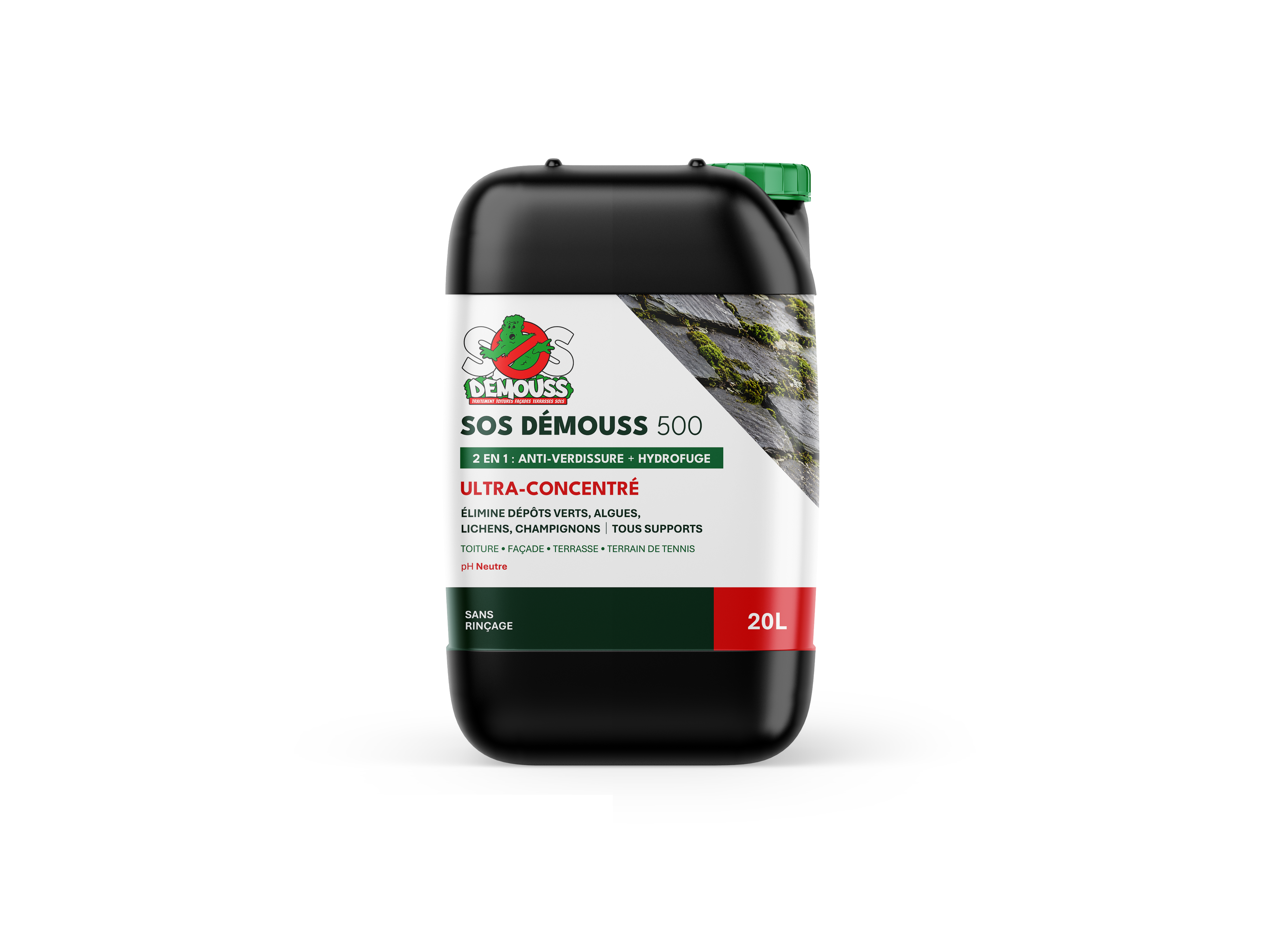 SOS DÉMOUSS 500 – Bidon 20 L